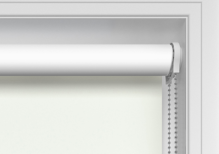 Rimini (Blackout), White - Twist&Fit Roller Blind - Image 11
